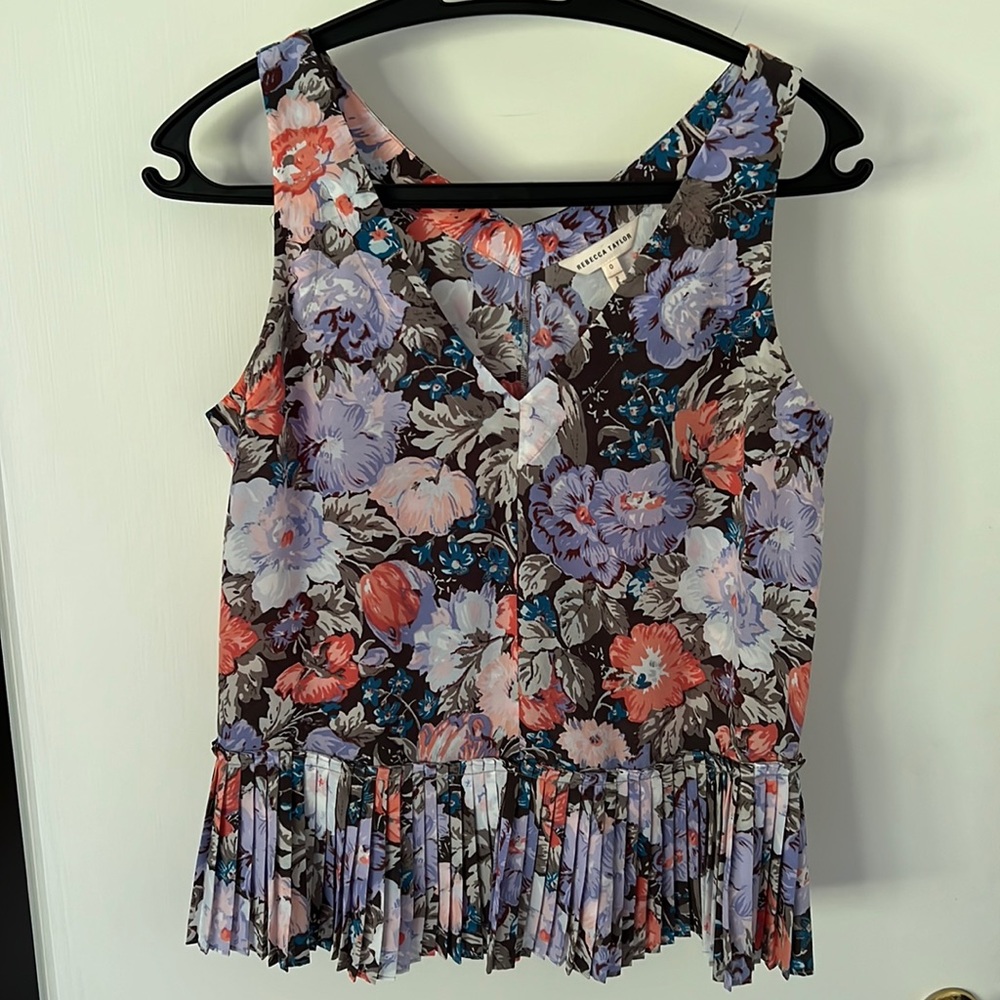 100% silk top